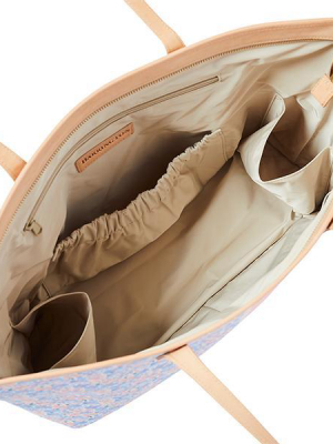 Cait Kids: St. Anne Diaper Bag In Posy Petal