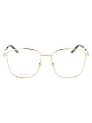 Gucci Eyewear Square Frame Glasses