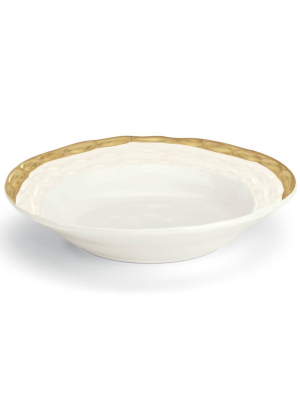 Michael Wainwright Truro Gold Rimmed Dinner Bowl Plate