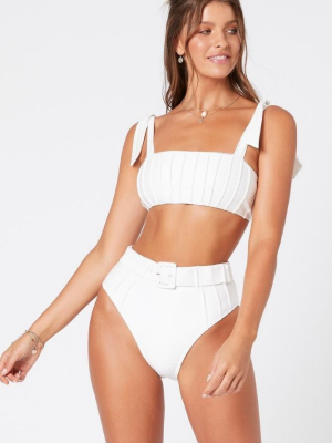 Lyrical Bandeau Top