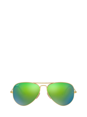 Ray-ban Aviator Flash Lenses Sunglasses