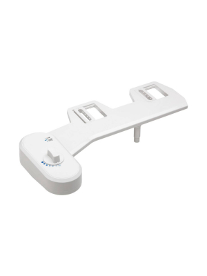 Non-electric Bidet Attachment With Flat Panel White - Evekare