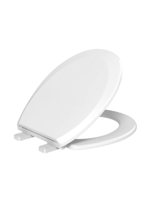 Night Glow Soft Closed Front Toilet Seat Blue - Evekare