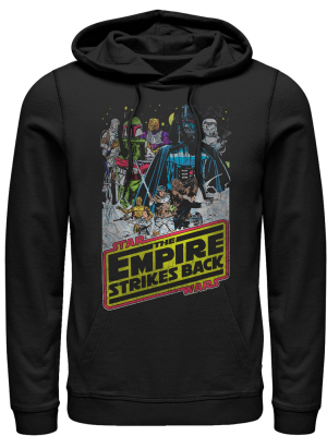 Men's Star Wars Movie Poster Pull Over Hoodie