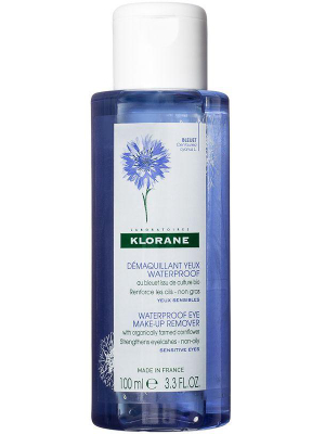 Waterproof Eye Make-up Remover With Organically Farmed Cornflower