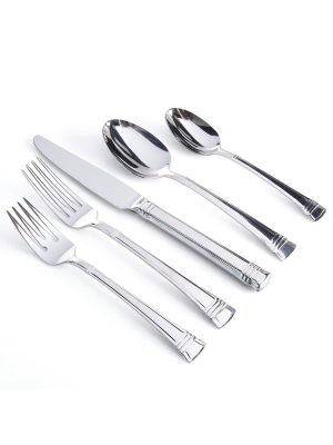 Gibson Cordell 20 Piece Flatware Set