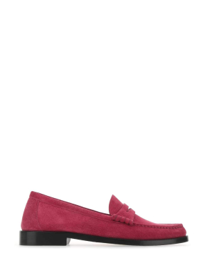 Saint Laurent Le Loafer Monogram Penny Slippers