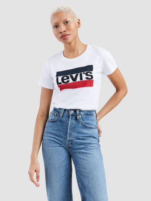 Levi's® Women's Perfect Short Sleeve Crewneck Graphic T-shirt