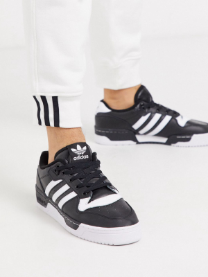 Adidas Originals Rivalry Low Sneakers In Black