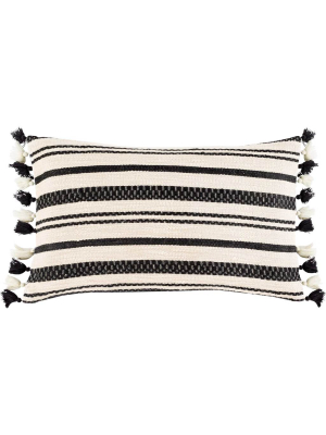 June Pillow Black/beige