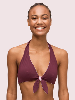 Lia Dot Reversible Bikini Top