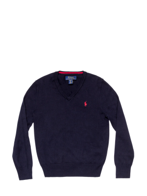 Ralph Lauren Kids Logo Embroidered Sweatshirt