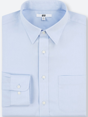 Men Easy Care Regular-fit Long-sleeve Shirt (l)