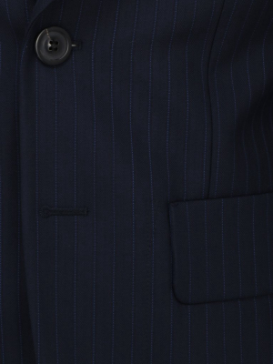 Maison Margiela Single-breasted Pinstriped Two-piece Suit