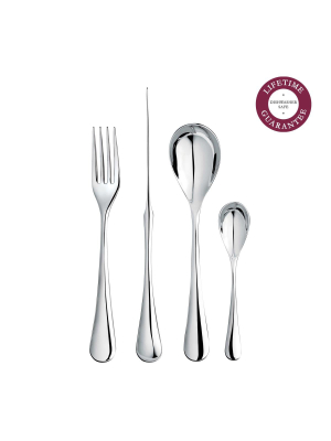 Ashbury Bright Cutlery Set, 24 Piece For 6 People