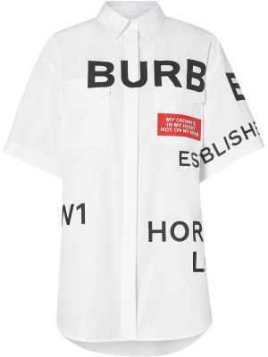 Burberry Horseferry Printed Shirt