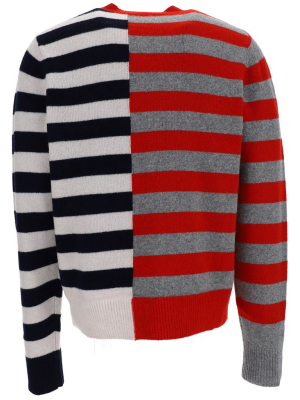 Helmut Lang Striped Crewneck Sweater