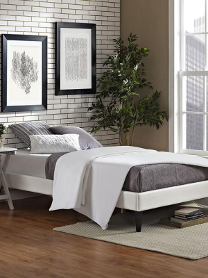 Rose Twin Vinyl Bed Frame