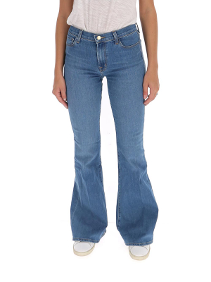 J Brand Valentina High-rise Flared Jeans