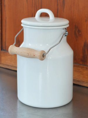 Riess 1.5l Enamel Milk Can