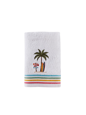 Paradise Beach Bath Towel White - Skl Home