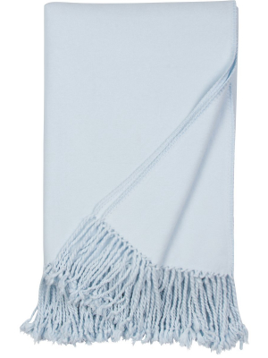 Luxxe Fringe Throw In Various Colors