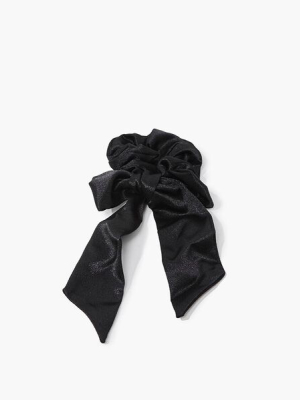 Satin Bow Scrunchie