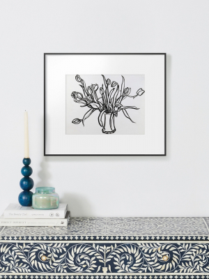 Tulips In Lesterware Wall Art