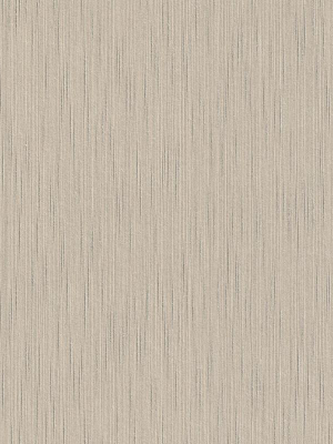 Solid Faux Fabric Wallpaper In Beige Design By Bd Wall