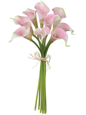 Sullivans Artificial Calla Lily Bouquet 14"h