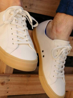 Mens - Wilder Sneaker - White Gum Sole