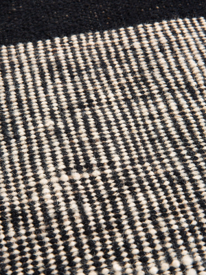 Black Dots Kilim Rug - More Options