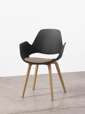 Falk Armchair - Wood Base