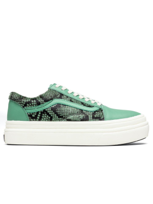 Vans Vault Women's Super Comfycush Old Skool Lx - Creme De Menthe