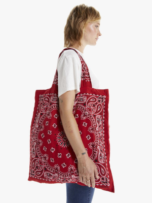 Arizona Love Bandana Beach Bag - Red