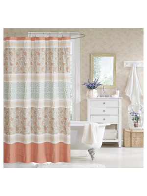 Stella Cotton Shower Curtain