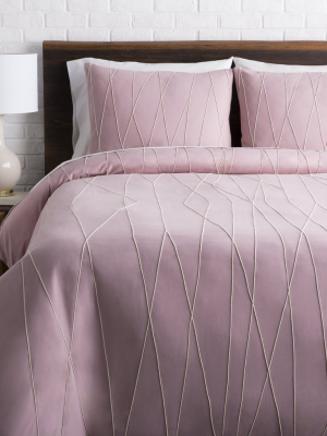 Mio Bedding In Lilac & Cream