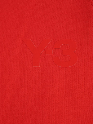 Y-3 Logo Print Crewneck Sweatshirt