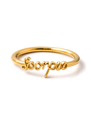 Scorpio Zodiac Ring
