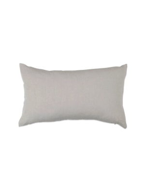 Simple Linen Bolster Light Grey