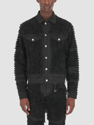 Denim Jacket Blackmeans Without Studs