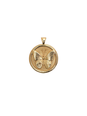 Free Jw Small Pendant Coin In Solid Gold