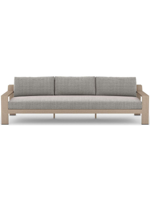 Monterey 106" Outdoor Sofa, Faye Ash