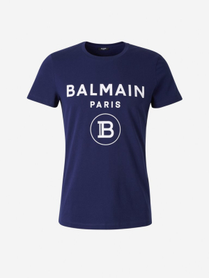 Balmain Logo Printed T-shirt