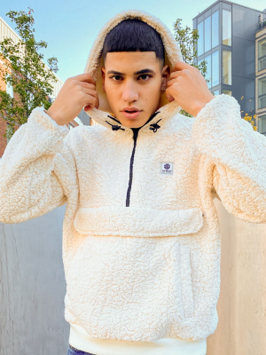 Element Faroe 1/4-zip Fleece In Cream