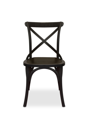 Saloon Chair - Black (2 Per Box)