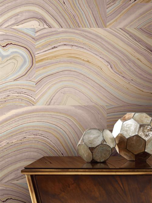 Onyx Wallpaper In Purple Design By Candice Olson For York Wallcoverings