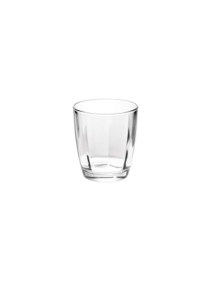 Vietri Optical Double Old Fashioned - Clear