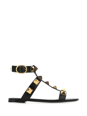 Valentino Garavani Roman Stud Flat Sandals