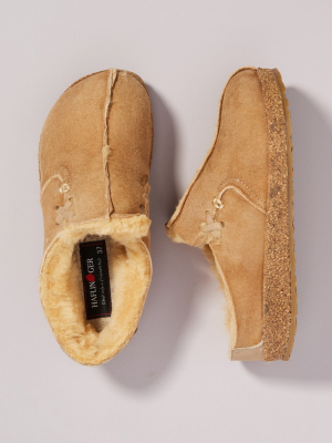 Haflinger Suede Slippers